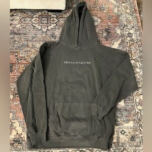 Ariana Grande Charcoal Gray Hoodie